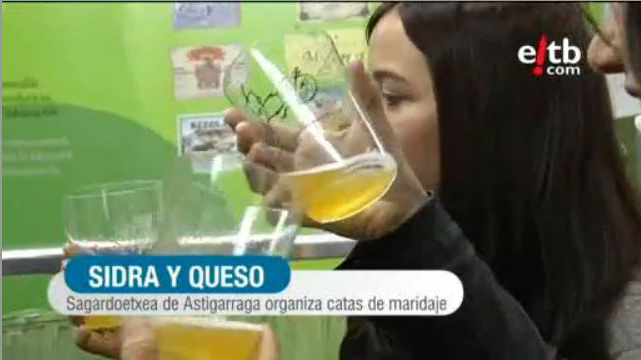 Reportaje emitido en EITB: Degustación de quesos de Euskal Herria.
