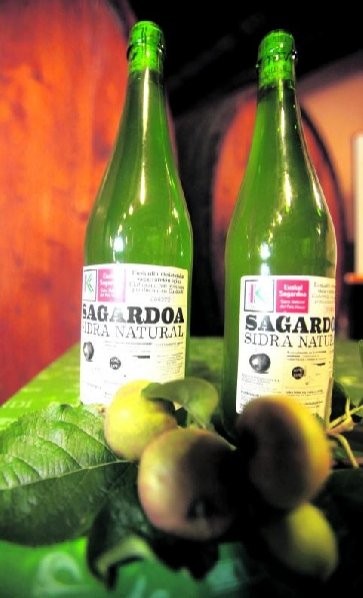 Llega la primera cosecha de sidra Eusko Label.