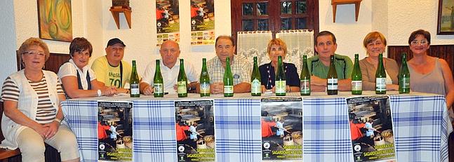 «Fiesta de la manzana y la sidra» en Hernani el domingo.