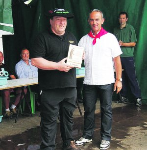 Alorrenea, ganador del primer premio en el Concurso de Sidras de Elgoibar.