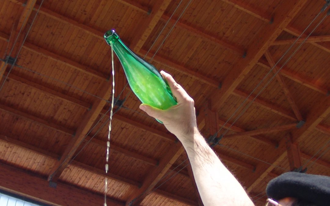Concurso de Alubias y Sidra en Usurbil.