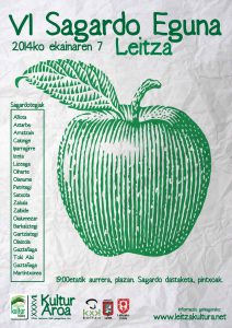 SAGARDO EGUNA LEITZA 2014