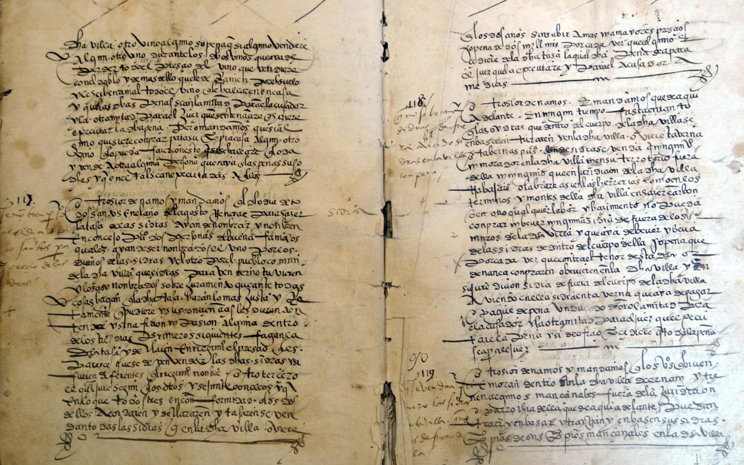 La sidra en las ordenanzas de Hernani de 1542.