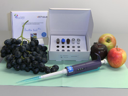 Detección de Brettanomyces, Bretta Test de Amarok Biotechnologias (presentado en SIVAL 2015).