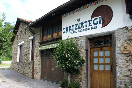 Sagardoaren Lurraldeako GARTZIATEGI Astigarragako sagardotegia