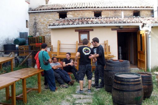 Sagardoaren Lurraldeako ALDAIONDO Murugarrengo sagardotegia