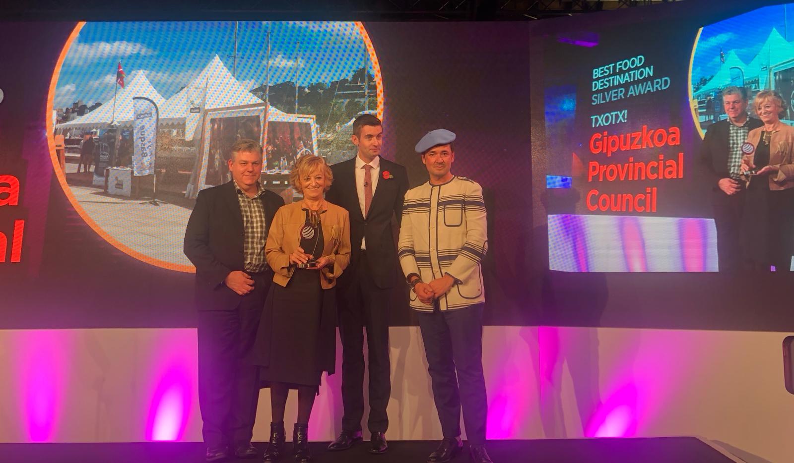 “Txotx! Euskal erritu gastronomikoa” kanpaina, saritua izan da Londres-eko “International Travel & Tourism Awards” sarietan