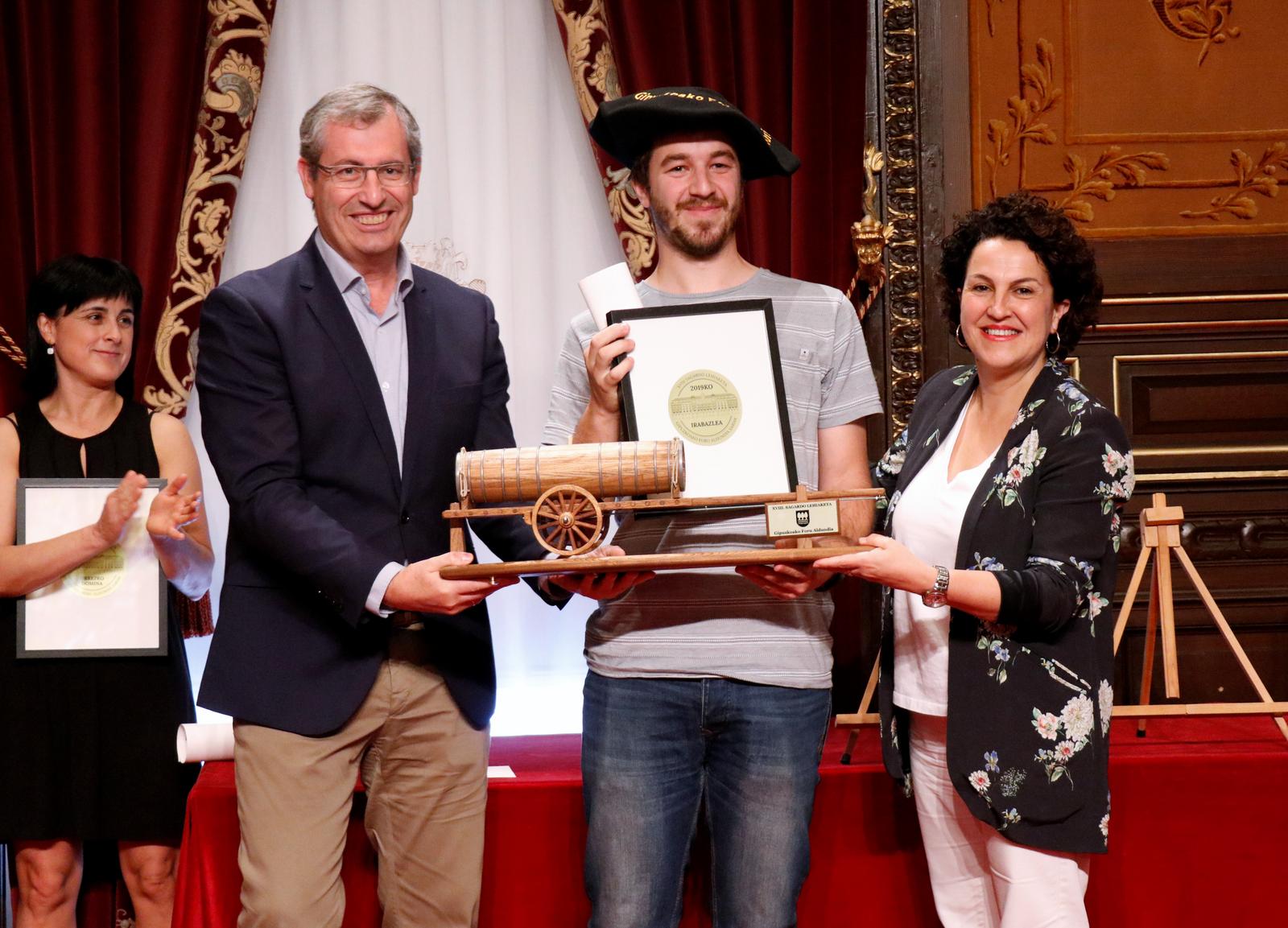 La sidrería Isastegi ha resultado vencedora en el XVIII Concurso de Sidra de la Diputación Foral de Gipuzkoa