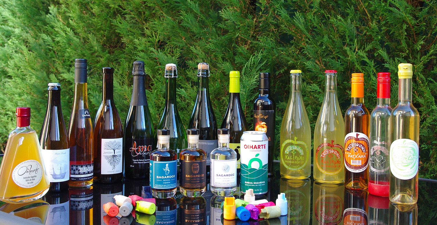 Diversificación de la sidra, tanto en el envase como en el contenido