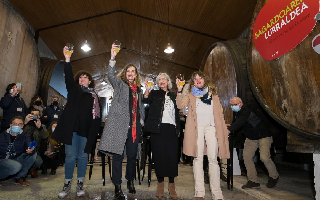 AMAK taldea ha abierto la temporada del txotx 2022